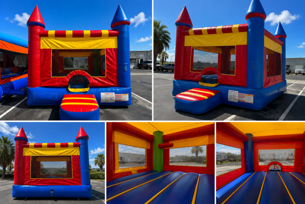 Multicolor Castle bouncy house