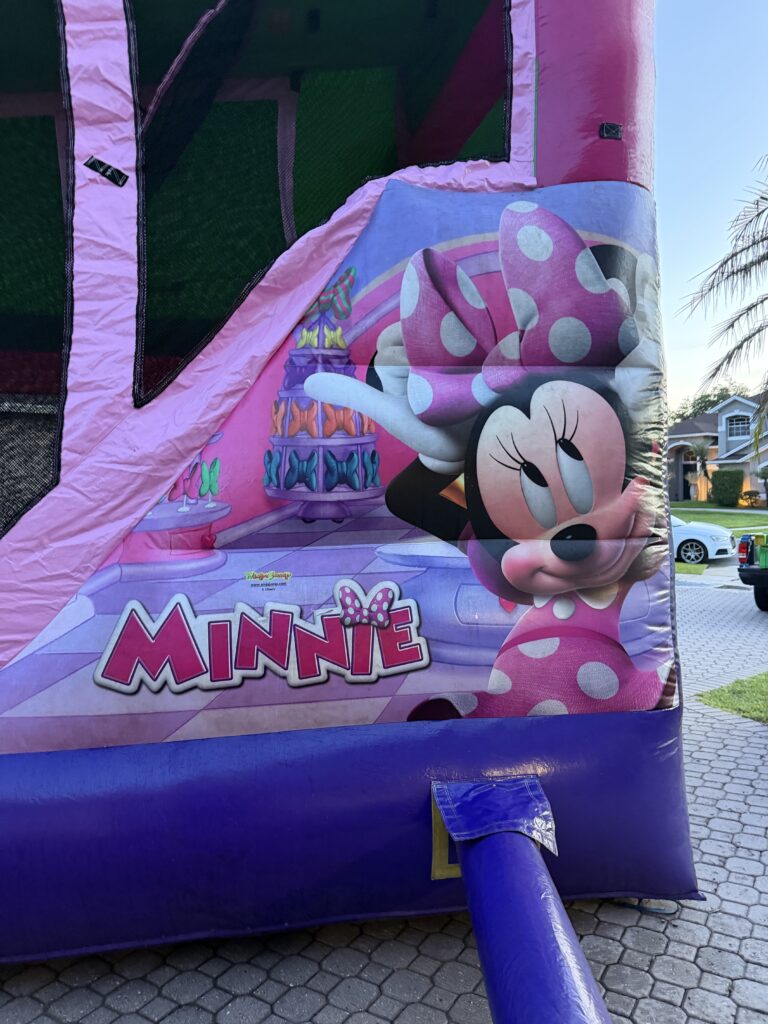 Minnie Mouse Disney Bouncy house