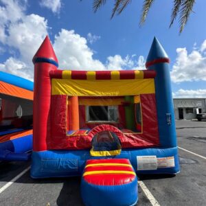 Multicolor Castle bouncy house